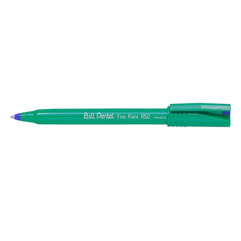 Pentel Fine Point R50 Blau Stick-Kugelschreiber Fein 12 Stück(e)