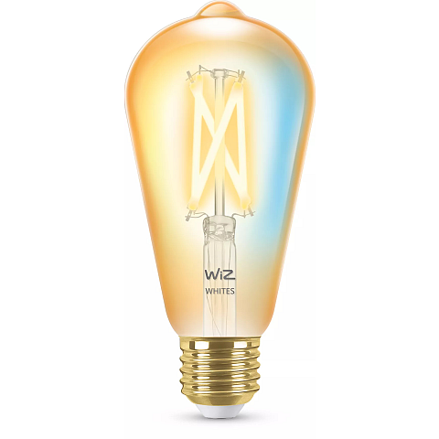 WiZ Filament-Lampe Bernstein 50 W ST64 E27