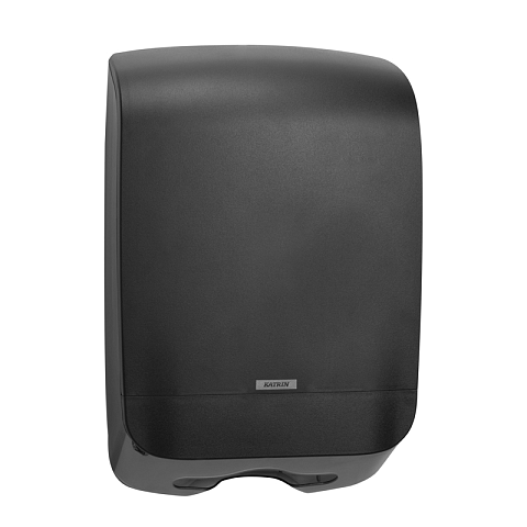 Katrin 92063 Papierhandtuchspender Blattpapier-Handtuchspender Schwarz