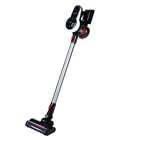 Adler AD 7048 Stabstaubsauger/Elektrischer Besen 2-in-1-Stabstaubsauger Akku Trocken HEPA Beutellos 350 W Schwarz, Rot, Weiß