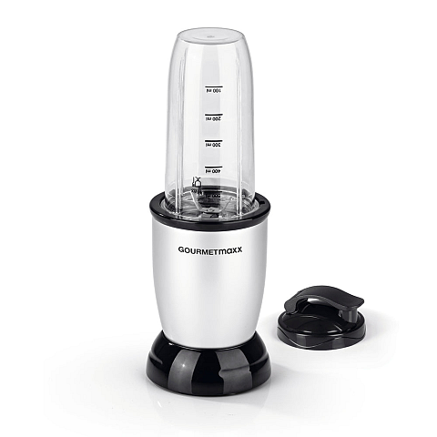 Gourmetmaxx 11003 Standmixer 500 W Schwarz, Silber