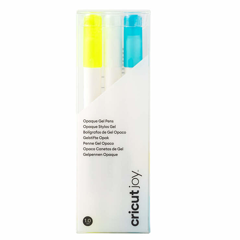 Cricut Joy Opaque Verschlossener Gelschreiber Blau, Weiß, Gelb 3 Stück(e)