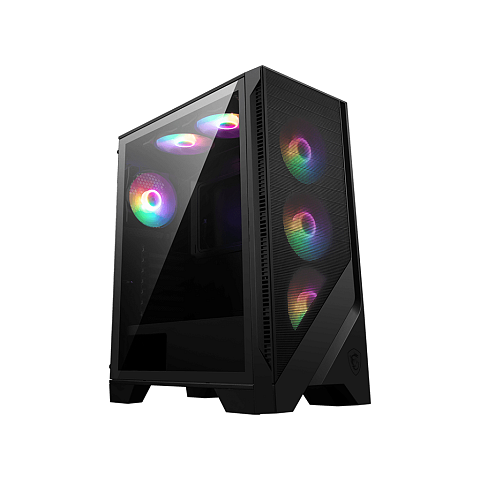 MSI MAG Forge 120A AIRFLOW Midi Tower Schwarz, Transparent