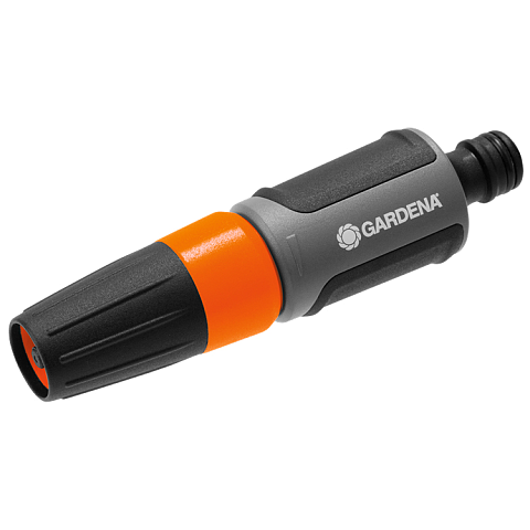 Gardena 18300-50 Garten-Wasserspritzpistole Garten Wassersprühdüse Schwarz, Grau, Orange