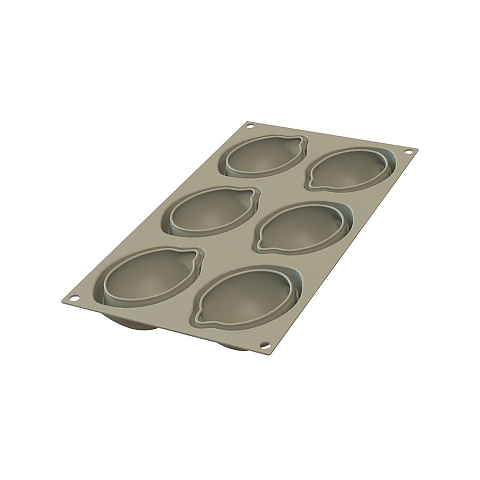Silikomart 26.261.13.0065 Tortenring Beige Silikon 106 ml 6 Stück(e)