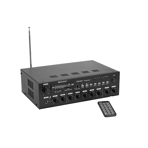 Omnitronic 80709703 Audioverstärker Leistung/Phase Schwarz