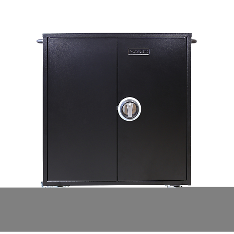 Leba NoteCart Flex NCF-E-16-SC Wagen / Schrank für das Management mobiler Geräte Wagen zur Verwaltung tragbarer Geräte Schwarz, Grau