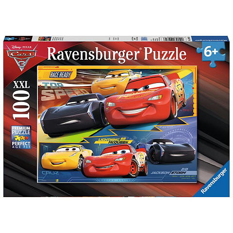 Ravensburger Kinderpuzzle - Cars, Vollgas!
