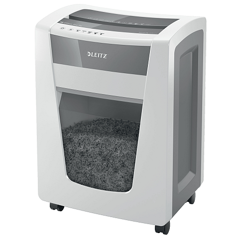 Leitz 80060000 Aktenvernichter Kreuzschreddern 55 dB 23 cm Weiß