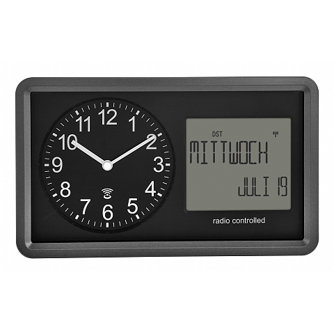 TFA-Dostmann 60.3552.01 Wecker Mechanischer Wecker Schwarz