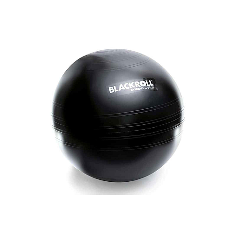Blackroll Gymball Gymnastikball 65 cm Schwarz Volle Größe