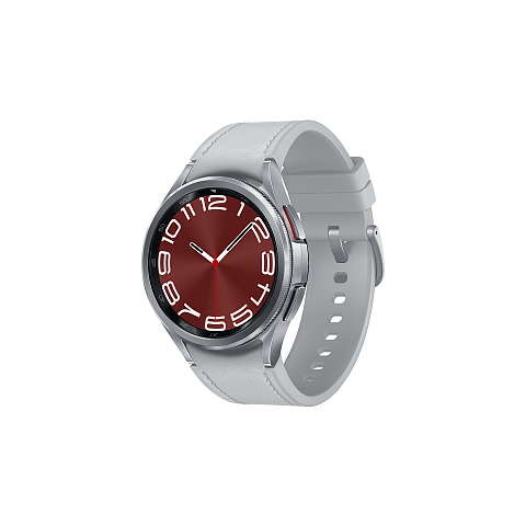 Samsung Galaxy Watch6 Classic 43 mm Digital Touchscreen Silber