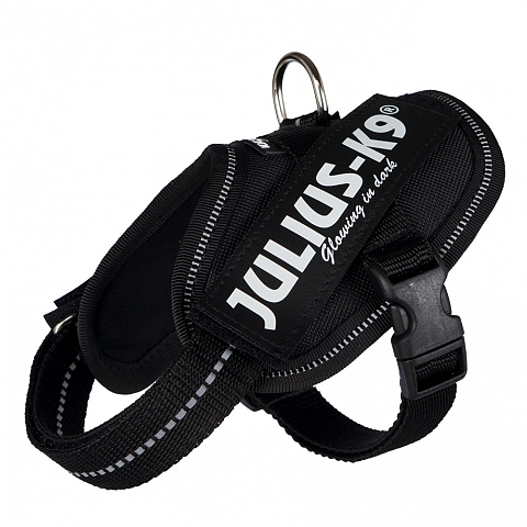 Julius-K9 14811 Hunde-/Katzengeschirr XS-S Schwarz Hund Westengeschirr