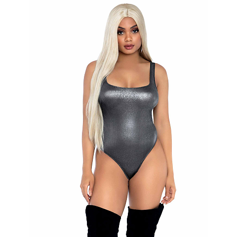 Leg Avenue 89265_02705 Wäsche-Set/Bodysuit Silber
