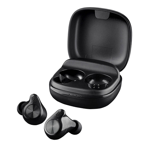 Intenso T200 Kopfhörer Kabellos im Ohr Anrufe/Musik USB Typ-C Bluetooth Schwarz
