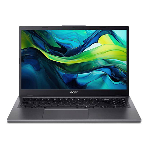 Acer Aspire A15-41M-R0QX AMD Ryzen™ 5 8640HS Laptop 39,6 cm (15.6") Full HD 8 GB DDR5-SDRAM 512 GB SSD Wi-Fi 6E (802.11ax) Windows 11 Home Deutsch Grau