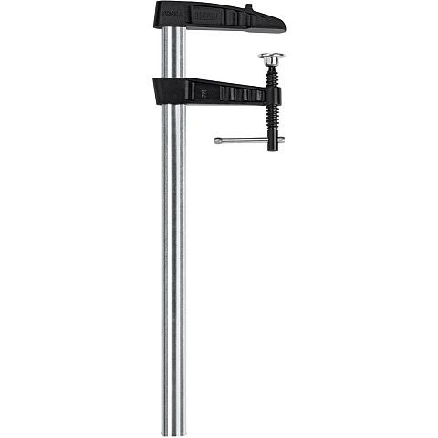 BESSEY TGK250K Schraubzwinge F-Klammer 2,5 m Aluminium, Schwarz