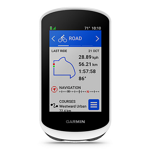 Garmin Edge Explore 2 7,62 cm (3") Drahtloser Fahrradcomputer Schwarz, Weiß