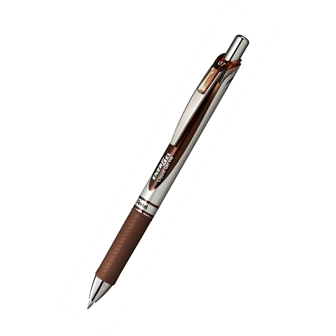 Pentel EnerGel Xm Ausziehbarer Gelschreiber Braun 1 Stück(e)
