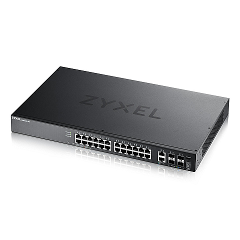 Zyxel XGS2220-30 Managed L3 Gigabit Ethernet (10/100/1000) Schwarz