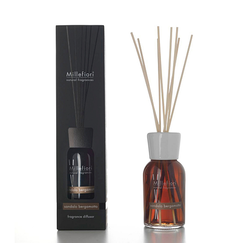 Millefiori 20.7DDSB.0000-1 Aromaessenz 250 ml Bergamotte, Sandelholz Aroma-Diffuser