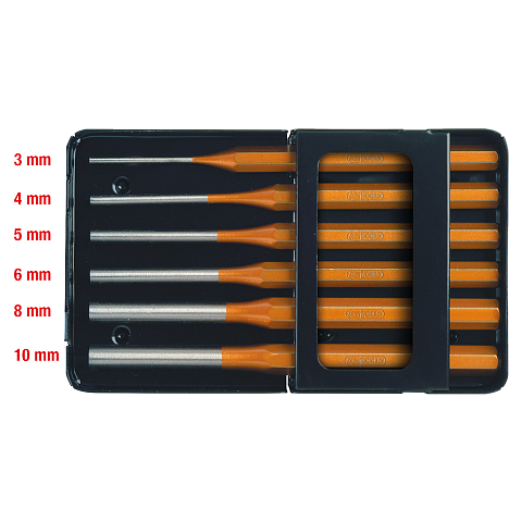 KS Tools 162.0370 Stanze, Nägel-Set & Punze Pin-Treiber