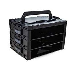 L-BOXX i-Boxx Rack 3 Anthrazit, Schwarz