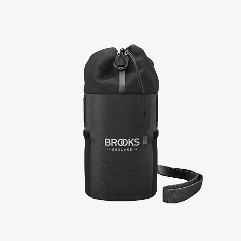 Brooks Scape Feed Pouch Vorderseite Fahrradtasche 1 l Schwarz