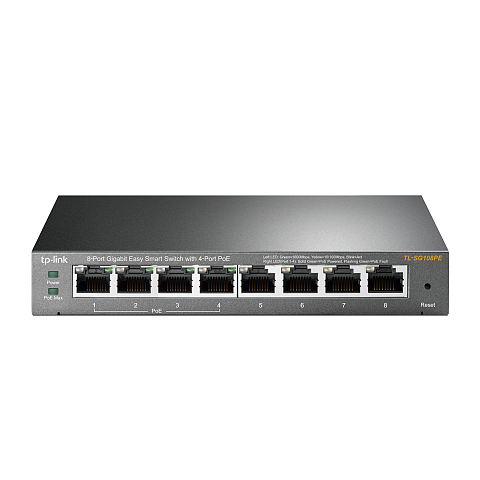 TP-Link 8-Port Gigabit Easy Smart Switch mit 4-Port PoE+