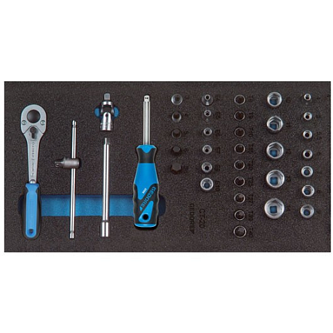 Gedore 2308967 Steckdosen/Steckdosen-Set