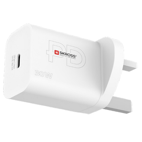 Skross SKCH000530WPDUKCN Ladegerät für Mobilgeräte Weiß AC Drinnen