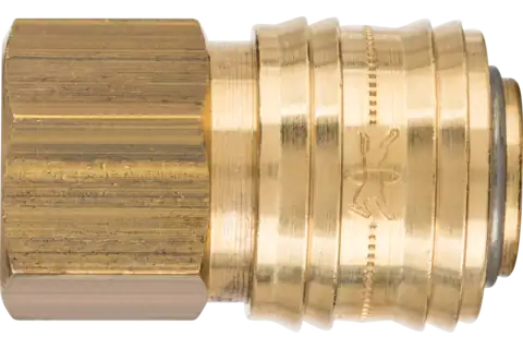 PFERD Self-closing valve couplings with female thread VKI 1/4 1 Stück(e)