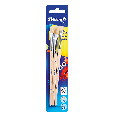 Pelikan 700375 Künstlerpinsel 3 Stück(e)