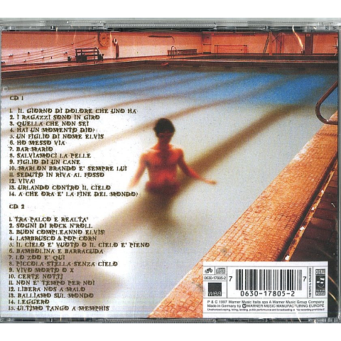 Warner Music Su e giù da un palco CD Pop rock Ligabue