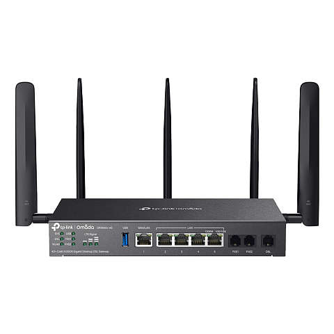 TP-Link Omada DR3650V-4G WLAN-Router Gigabit Ethernet Dual-Band (2,4 GHz/5 GHz) Schwarz