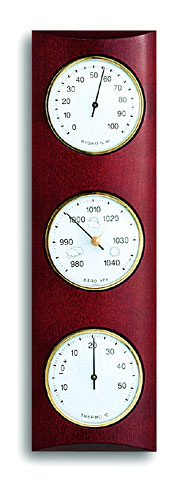 TFA-Dostmann 20.1028.04 Digitale Wetterstation Holz