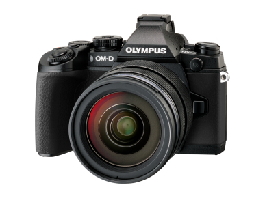 Olympus OM-D E-M1 + M.ZUIKO ED 12‑40mm 4/3" SLR-Kamera-Set 16,3 MP Live MOS 4608 x 3456 Pixel Schwarz