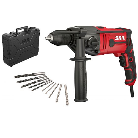 Skil 6745 GA Bohrmaschine 3200 RPM Ohne Schlüssel 2,6 kg Schwarz, Rot