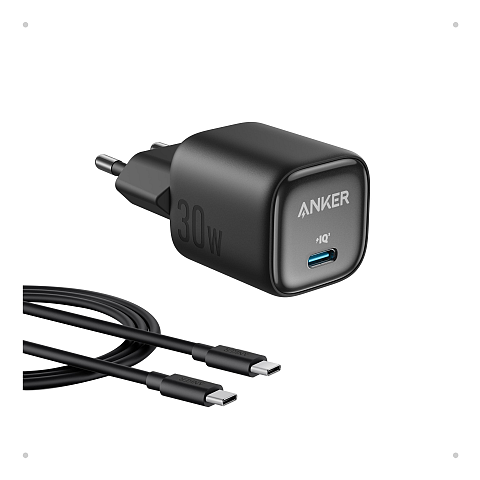 Anker A2698G11 Ladegerät für Mobilgeräte Universal Schwarz USB Schnellladung Drinnen