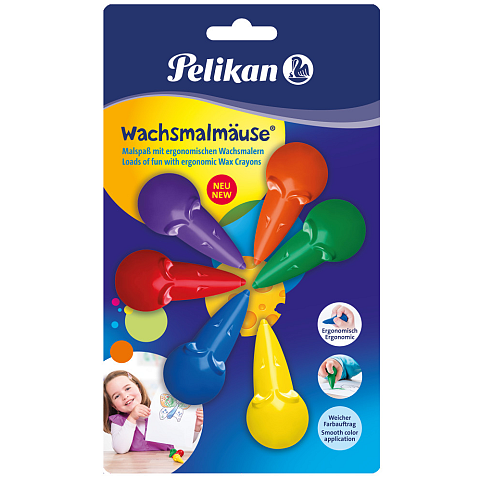 Pelikan 803328 Wachsmalstift 6 Stück(e)