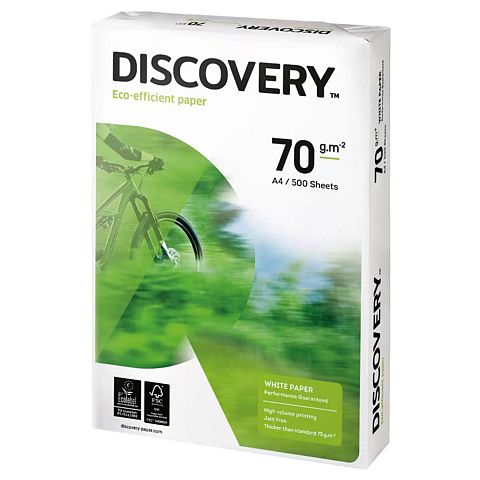 Discovery DIS70GR Druckerpapier A4 (210x297 mm) 500 Blätter Weiß