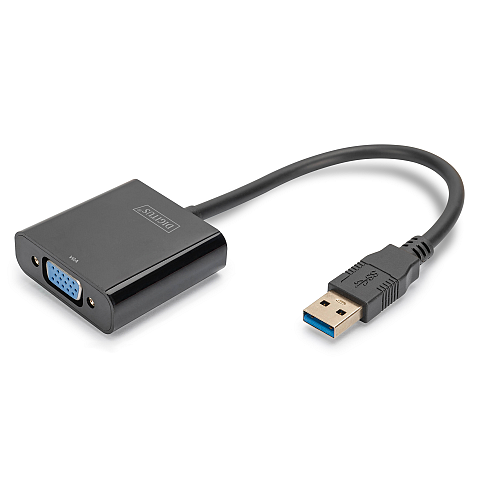 Digitus USB-A 3.2 Gen 1 zu VGA Grafik Adapter