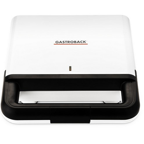 Gastroback Design 42443 Sandwich-Toaster 750 W Schwarz, Weiß