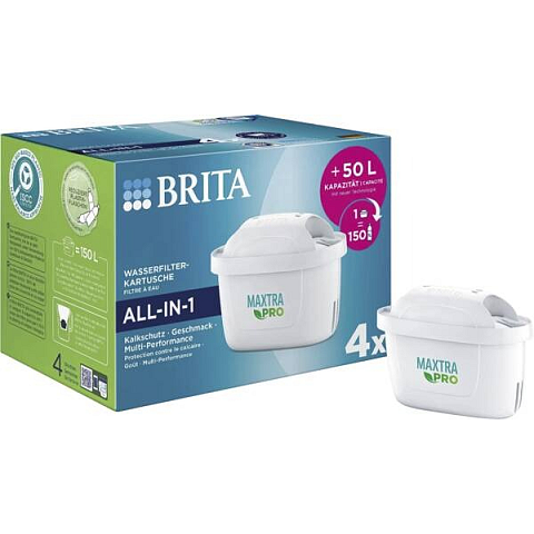 Brita 122027 (1050838) Wasserfilterzubehör Wasserfilterkartusche 4 Stück(e)