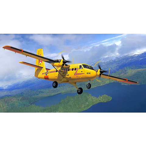 Revell DHC-6 Twin Otter Starrflügelflugzeug-Modell Montagesatz 1:72