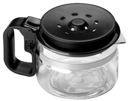 Wpro UCF200 Kaffeemaschine mit Kanne Schwarz, Transparent