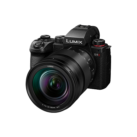 Panasonic Lumix S5II + 24-105mm F4 MILC Body 24,2 MP CMOS 12000 x 8000 Pixel Schwarz