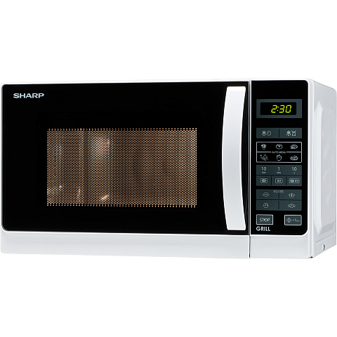 Sharp Home Appliances R-642 WW Weiß Grill-Mikrowelle Arbeitsplatte 20 l 800 W