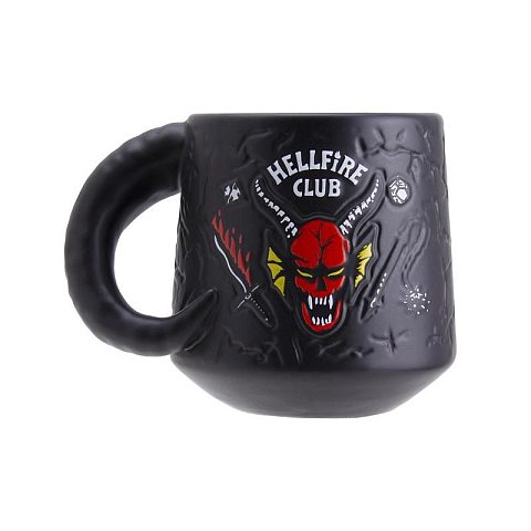 Paladone Hellfire Club Demon Embossed Mug Tasse Schwarz Universal 1 Stück(e)