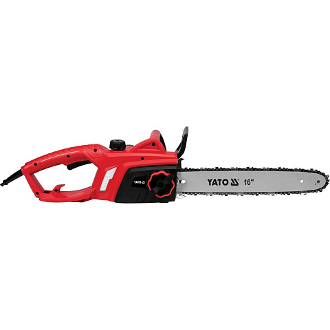 Yato YT-84870 Motorsäge 2000 W Schwarz, Metallisch, Rot